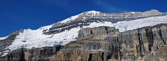 Mount Victoria from above the Plain of Six Glaciers
