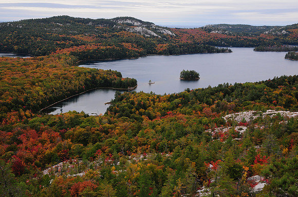 O.S.A. Lake from the northeast