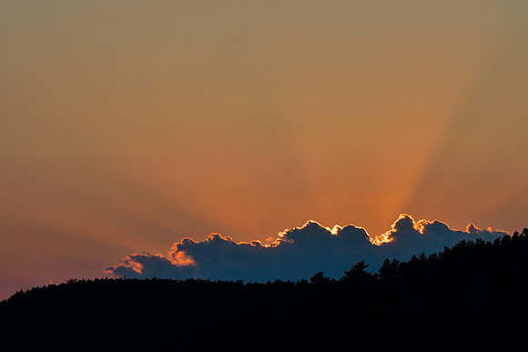 Sunset, Russell Lake