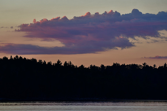Sunset, Quetico Lake