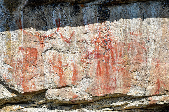 Pictographs, Quetico Lake