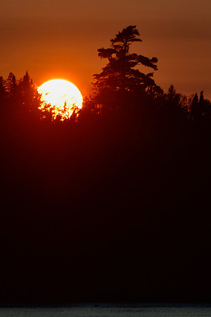 Sunset, Keats Lake