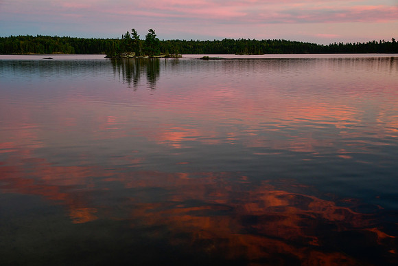 Sunset, Burnside Lake