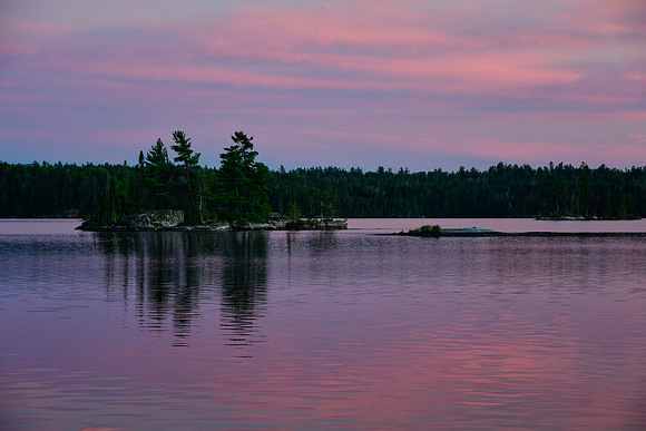 Sunset, Burnside Lake