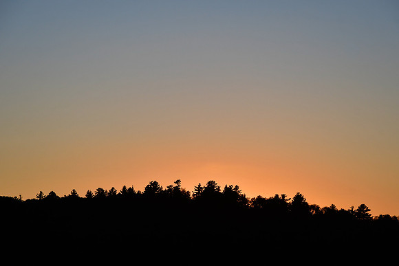 Sunset, Quetico Lake
