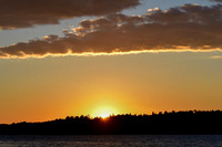 Sunset, Quetico Lake