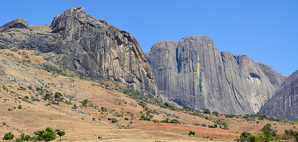 The Chameleon and the Tsaranoro Massif