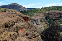 En route from Analamangabe to Korobe, Isalo National Park
