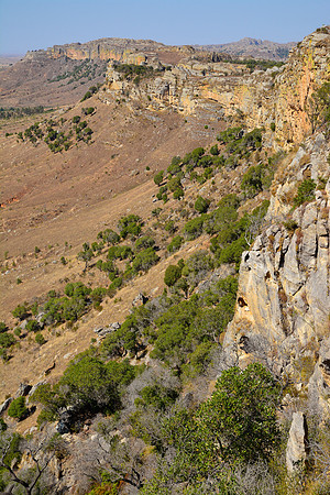 En Route from the Piscine Naturelle to Namaza Canyon, Isalo National Park