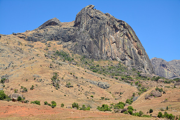 The Chameleon, just east of the Tsaranoro Massif