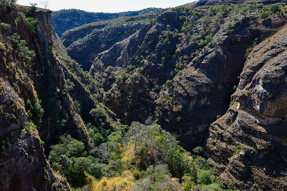 En route from Sakamalio to the Piscine Naturelle, Isalo National Park