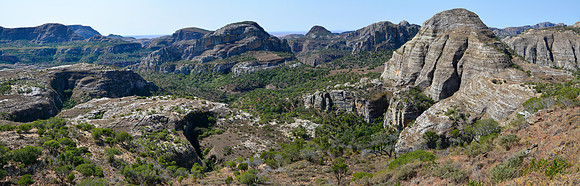 En route from Korobe to Sakamalio, Isalo National Park