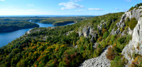 Looking west along George Lake from the north