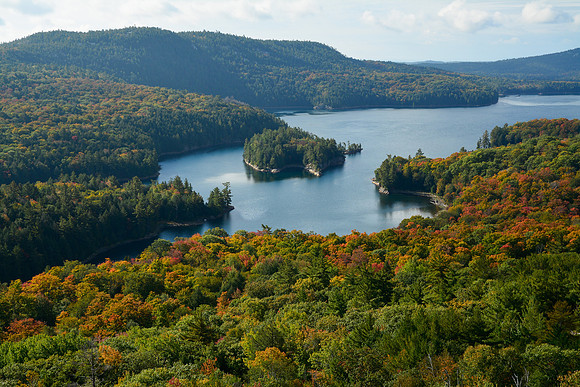 Looking south on Killarney Lake from Blue Ridge