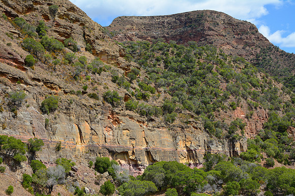 En route from Sakamalio to the Piscine Naturelle, Isalo National Park