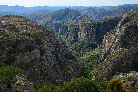 Looking north from the Korobe campsite, Isalo National Park