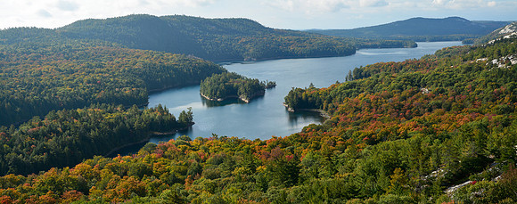 Looking south on Killarney Lake from Blue Ridge