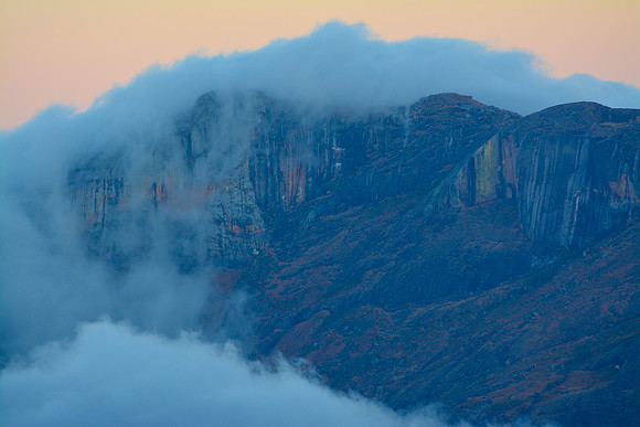 Sunrise from the Iataranomby campsite near the western boundary of Andringitra National Park