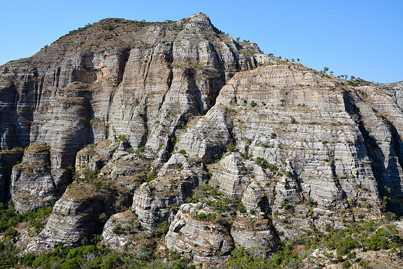 En route from Korobe to Sakamalio, Isalo National Park
