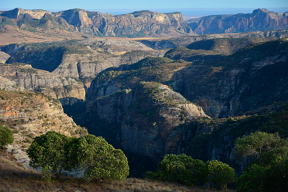 En route from Korobe to Sakamalio, Isalo National Park