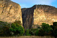 Early morning light on the entrance to the Canyon of Rats, Isalo National Park