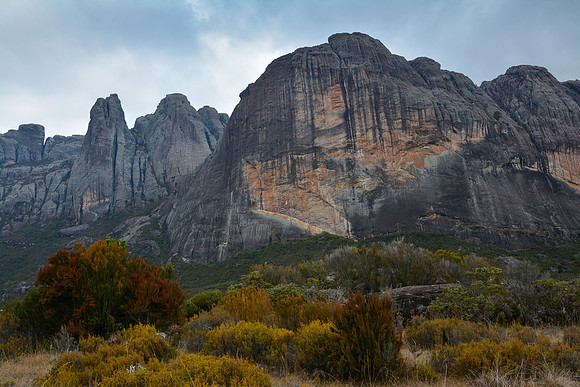 Approaching the Andriampotsy campsite on the Imarivolanitra Circuit, Andringitra National Park