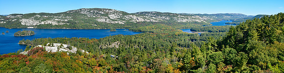O.S.A. Lake and Killarney Lake from the south