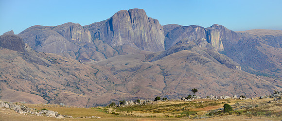 The Tsaranoro Massif, on the descent from Andringitra National Park