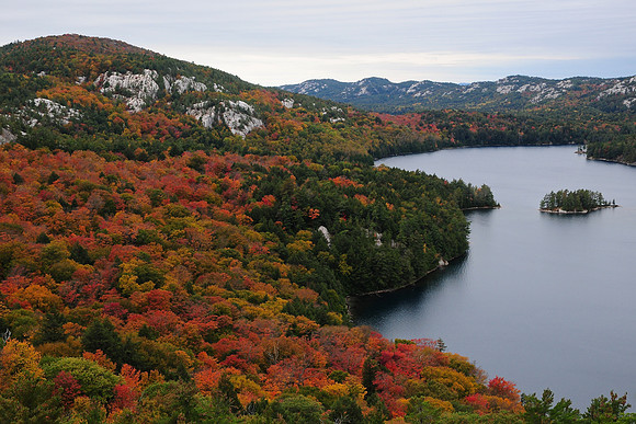 The south shore of O.S.A. Lake
