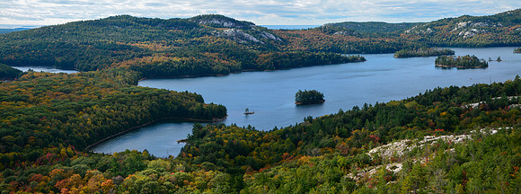 O.S.A. Lake from the northeast