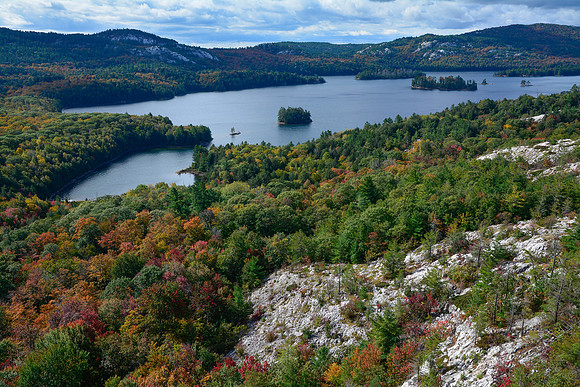 O.S.A. Lake from the northeast