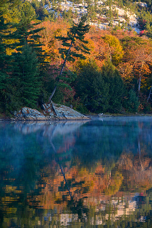 The northern end of Killarney Lake
