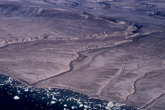 Ellesmere Island from the air