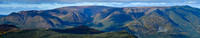 The Mont Albert massif from the Falaise viewpoint, Parc de la Gaspésie