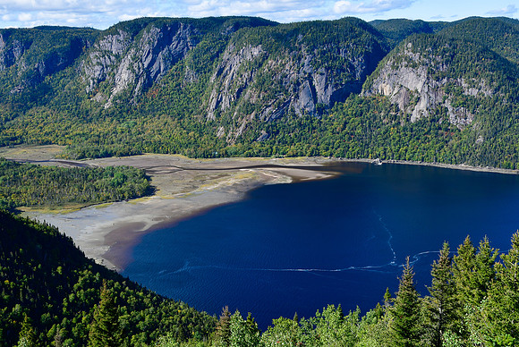 View of Baie Éternité from the Géant, Parc du Fjord-du-Saguenay
