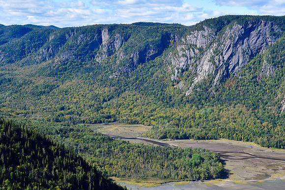 View of Baie Éternité from the Géant, Parc du Fjord-du-Saguenay