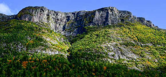 The Acropole des Draveurs from the Belvédère, Parc des Hautes-Gorges-de-la-Rivière-Malbaie