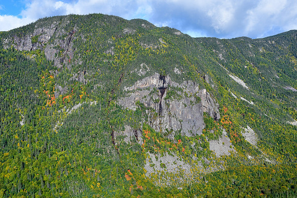 Mont Felix-Antoine-Savard from the first viewpoint on the Sentier de l'Acropole des Draveurs, Parc des Hautes-Gorges-de-la-Rivière-Malbaie