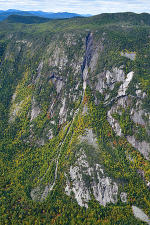 Mont Felix-Antoine-Savard from Summit No. 1 on the Sentier de l'Acropole des Draveurs, Parc des Hautes-Gorges-de-la-Rivière-Malbaie