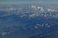 Aerial view of Kangchenjunga