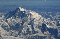 Aerial view of Makalu
