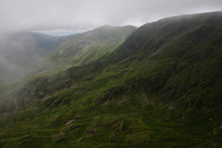 Nethermost Pike from Striding Edge on Helvellyn, Lake District National Park