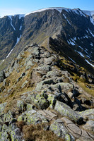 Helvellyn from Striding Edge, Lake District National Park