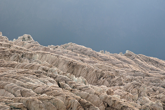 The Glacier du Tour from the Refuge Albert Premier