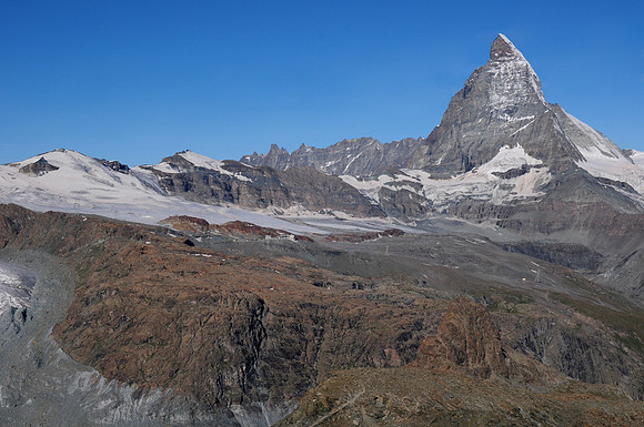 The Matterhorn from the Gornergrat station