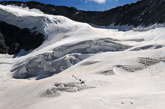 Seracs on Mont Blanc de Cheilon