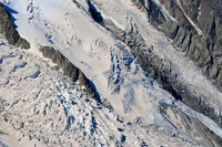 The glacier below Mont Blanc du Tacul