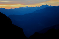 Sunrise from the Cabane d'Orny