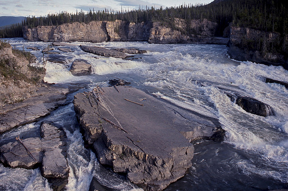 Above Virginia Falls