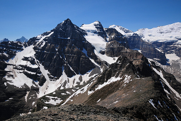 Sheol Mountain from the summit of Fairview Mountain
